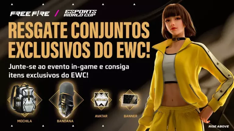 Teremos vitória do Free Fire na EWC 2025: o BOOYAH vai ecoar na Arábia!