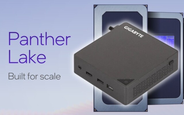 Gigabyte lança novo mini PC Brix com poderoso processador Intel Core Ultra 9 386H Panther Lake