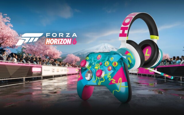 Forza Horizon 6 apresenta controles e fones de ouvido vibrantes e personalizados