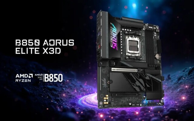 Gigabyte lança a B850 AORUS Elite X3D, equipada com Turbo Mode 2.0 para processadores Ryzen X3D