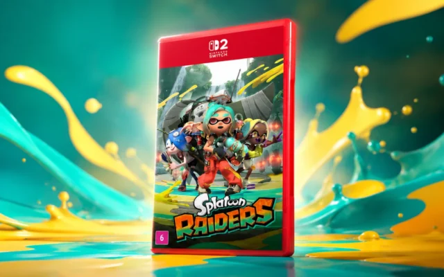 Pré-venda disponível: Splatoon Raiders chega em formato físico para Nintendo Switch 2