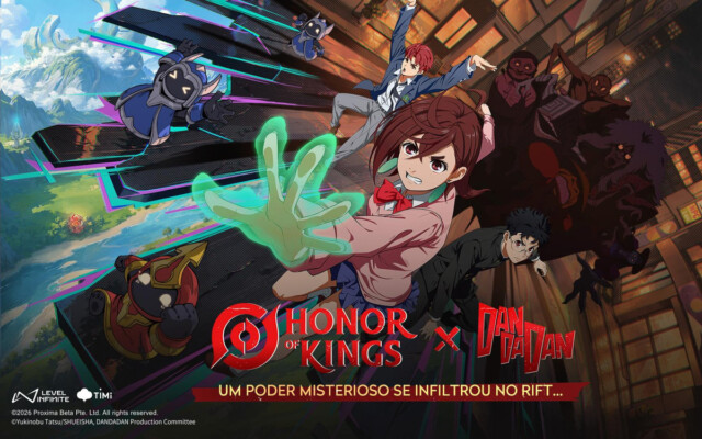 Honor of Kings une forças com DAN DA DAN para oferecer novos visuais, eventos e prêmios em agosto